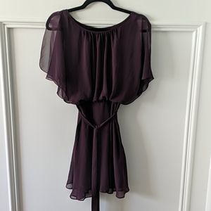 Forever 21 short dress, eggplant, size small
